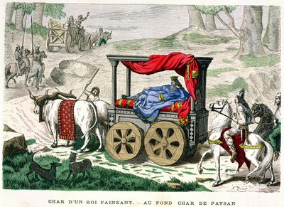 The chariot of one of the 
